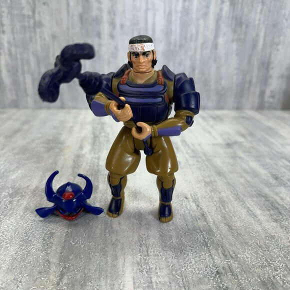 Thundercats 1986 Hachiman Action Figure LJN Toys Complete Sword Helmet Vintage - Picture 3 of 10